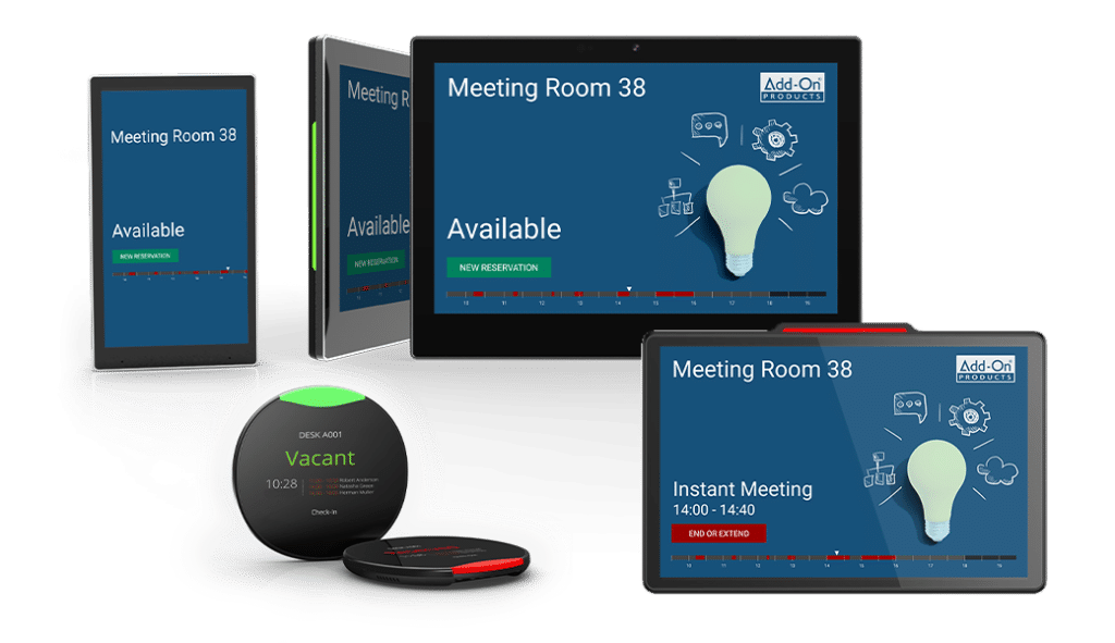 digital signage for conference and meeting rooms